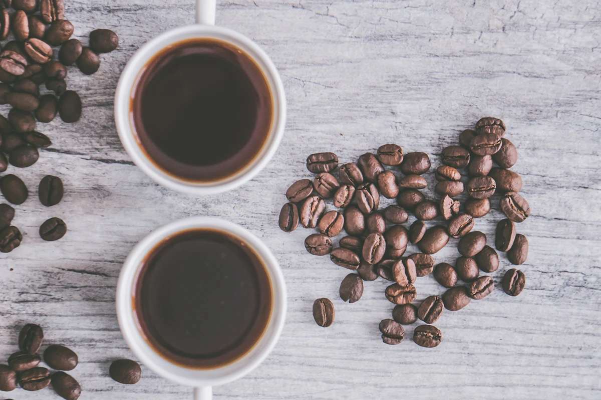 Coffee and beans representing a repeat-purchase consumables category